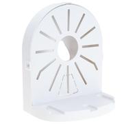 ZHOUYQX Adjustable Multiple Hole CCTV Bracket Stand Fit for Most Dome Cameras Antislip Waterproof Construction