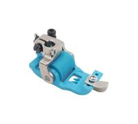 ZHOUYQX Adjustable Roller Presser Foot With Edged Guide Industrial Cover Sewing Machine for Leather Thick Fabric