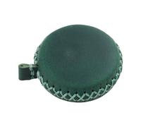ZHOUYQX Premium Leather Tiny Tape Measure Accuracy Retractable Ruler For Architects Designers And Artisanal Projects Dark Green