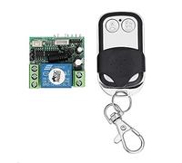 ZHOUYUFAN 433MHz 12V Single Channel Learning Code Controller Access Control Remote Control Switch With 2 Button Transmitter