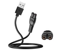 Zhowyeemeng 5V USB Charging Cable Compatible with Philips OneBlade - Replacement Power Cord for QP2724, QP2834, MG9520, MG5910, X3001, S3341, and More - Electric Razor Charger Lead for Travel