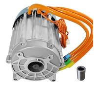 ZHOZHUT 1200W-4000W Electric Tricycle Motor 60V / 72V DC Brushless Motor 3200RPM 4-Hole 18 Gear Shaft Motor For Electric Go Kart Trike ATV Quad Buggy, Four-Wheeler, DIY Part,2200W,72V