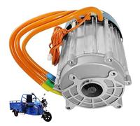 ZHOZHUT 3200RPM Electric Brushless Motor Tricycle Motor 1200W-4000W Brushless DC Motor with Permanent Magnet 60V / 72V Pure Copper Core Motor For Electric Tricycle Four-Wheeler,2200W,72V
