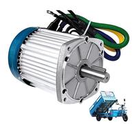 ZHOZHUT 3300RPM Electric Brushless DC Motor 3000W Electric Tricycle Motor 60V / 72V Electric Forklift Motor, 25mm Thick Shaft Motor For Tricycle, Quadricycle, And Equipment Modification,3000W,60V