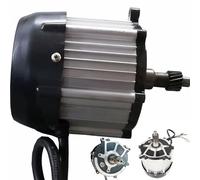 ZHOZHUT 3900RPM Electric Tricycle Motor 500W-1800W Electric Tricycle Rickshaw Motor 48V / 60V / 72V 5-Hole 16-Tooth Motor, Brushless DC Motor With Permanent Magnet For DIY Electric Bicycles,1000W,48V