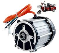 ZHOZHUT 800W-1500W Electric Tricycle Brushless Differential Motor 48V / 60V / 72V Permanent Magnet Brushless DC Motor, 5-Hole 14-Tooth Shaft Motor For Four-Wheelers, Tricycles, Scooters,800W,48V