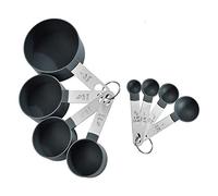 zhppac Kitchenware Kitchen Utensils Mini Measuring Spoons Cake Making Equipment Colorful Measuring Spoons Plastic Measuring Spoons Gray,One Size