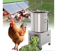 ZHPPED 1800W Commercial Vegetable Slicer, Heavy Duty Stainless Steel Shredder Cutter for Poultry Feed Processing, High Output Efficiency