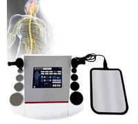 ZHPPED Tecar Therapy Diathermy Machine, 4 Modes and 10 Body Parts CET RET For Sports Rehabilitator Sport Therapist, 300~448KHz Therapy Machine For Body Pain