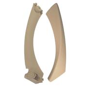 ZHQDRCY Side Door Handle Cover for 3 Series for E90 2005-2012 Interior Door Handles Replace Cover Inner Cover Door Pull Handle Left Right(Beige Left)