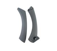 ZHQDRCY Side Door Handle Cover for E90 E91 for 3 Series 2005-2012 Car Inner Left Right Inside Handle Door Panel 51417230853 Pull Trim Cover(Right Gray 2pcs)