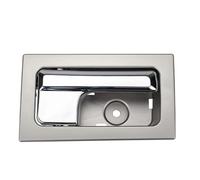 ZHQDRCY Side Door Handle Cover for F 150 2009 2010 2011 2012 2013 2014 AL3Z-1522601-BC FL AL3Z-1522600-BC Interior Door Pull Handle Left Right(Right Silver Grey)