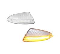 ZHQDRCY Turn Signal Light Lamp For Benz For W164 For ML350 For ML450 For ML500 For Vito For W639 Dynamic Sequential LED Side Mirror Turn Signal Light(Clear Lens)