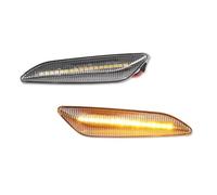 ZHQDRCY Turn Signal Light Lamp For Lancia For Delta For Ypsilon 3 Car Sequential Flashing LED Turn Signal Side Marker Light Light Turn Signal Lamp(Clear Lens)