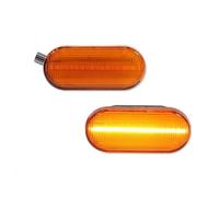 ZHQDRCY Turn Signal Light Lamp For Octavia For 1U Led Dynamic Side Marker Turn Signal Light Indicator Lights Car Accessories Car Styling(Yellow Lens Dynamic)