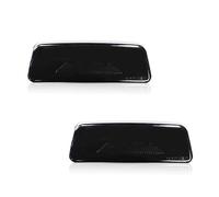 ZHQDRCY Turn Signal Light Lamp For Peterbilt For 567 2015-up Fender Side Marker Lights Turn Signal Light Parking Lights Position Light Corner Lamps(Smoked Lens)