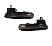 ZHQDRCY Turn Signal Light Lamp For Tacoma For RAV4 For Highlander For Alphard For Vellfire LED Car Front Side Mirror Lights DRL Car Accessories(Smoked Lens)