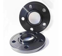 ZHQDRCY Wheel Spacer Adapter 2 PCS OEM 5X114.3 64.1 Hubcentric Wheel Spacer 10mm Black Silver Aluminum Car Accessory Hub Centric Wheel Spacers(10mm Black)