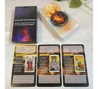 ZHQGYN Tarot Deck Set, Tarot Cards for Beginners, Classic Tarot Cards with Meanings on Them