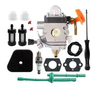 ZHRANXZ FS90R Carburetor C1Q-S174 Kit for 4-Stroke STHIL FS87 FS90 FS100 FS110 FS130 HL90 HL95 HL100 HT100 HT101 KM90 KM100 KM110FC90 FC95 FC100 FC110 HL90 Carb