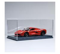 ZHRDWE 1:18 Faraday Red Large Size Alloy Static Racing Car Toy Display Collection Gift Model Vehicle(Red-B)