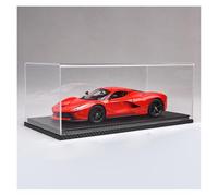 ZHRDWE 1:18 Faraday Red Large Size Alloy Static Racing Car Toy Display Collection Gift Model Vehicle(Red-D)
