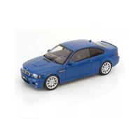 ZHRDWE 1:18 For Bmw M3 Csl E46 2003 M3 2000 Diecast Vehicle Model Car Toy Show Collection Model Vehicle(Blue)