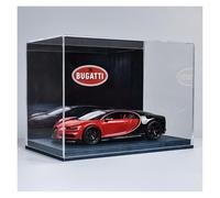 ZHRDWE 1:18 For Bugatti Chiron Alloy Super Sports Car Model Toy Commemorative Static Display Collection Model Vehicle(Red-B)