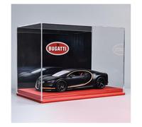 ZHRDWE 1:18 For Bugatti Chiron Alloy Super Sports Car Model Toy Commemorative Static Display Collection Model Vehicle(Black-C)
