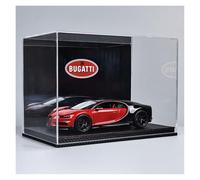 ZHRDWE 1:18 For Bugatti Chiron Alloy Super Sports Car Model Toy Commemorative Static Display Collection Model Vehicle(Red-C)