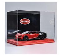 ZHRDWE 1:18 For Bugatti Chiron Alloy Super Sports Car Model Toy Commemorative Static Display Collection Model Vehicle(Red-A)