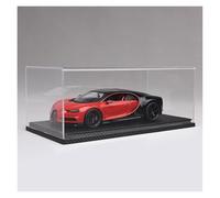 ZHRDWE 1:18 For Bugatti Chiron Sport Edition Metal Model Toy Super Car Static Decoration Model Vehicle(Red-B)