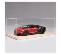 ZHRDWE 1:18 For Bugatti Chiron Sport Edition Metal Model Toy Super Car Static Decoration Model Vehicle(Red-A)