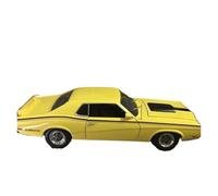 ZHRDWE 1:18 For Classic Puma Sports Car 1970 MERCURY COUGAR ELIMINATOR Vintage Muscle Car Ornament Collection Model Vehicle