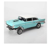 ZHRDWE 1:18 For Corvette Chevy Bel Air 1957 Alloy Model Toy Muscle Car Adult Collections Enthusias Model Vehicle