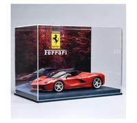 ZHRDWE 1:18 For Ferrar SF90 Diecast Cars Collection Vehicle Ornaments Enthusiasts Gift Model Vehicle(Red-C)