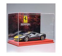 ZHRDWE 1:18 For Ferrari 296 Metal Toy Car Model Collectible Display Decoration Gifts Model Vehicle(Grey-A)