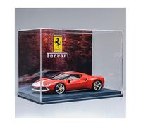 ZHRDWE 1:18 For Ferrari 296 Metal Toy Car Model Collectible Display Decoration Gifts Model Vehicle(Red-B)