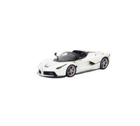 ZHRDWE 1:18 For Ferrari Aperta White Collectible Sports Car Toy Adult Souvenir Static Display Vehicle Model Model Vehicle
