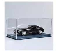 ZHRDWE 1:18 For Mercedes-AMG Matte Black Alloy Static Model Car Toys Collection Display Gift Model Vehicle(Black-A)