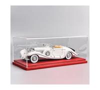 ZHRDWE 1:18 For Mercedes-Benz 500K Metal Antique Classic Model Cars Collectible Toy Vehicles Model Vehicle(White-E)
