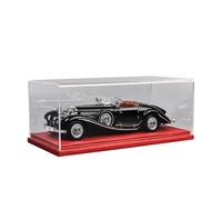 ZHRDWE 1:18 For Mercedes-Benz 500K Metal Antique Classic Model Cars Collectible Toy Vehicles Model Vehicle(Black-A)