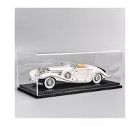 ZHRDWE 1:18 For Mercedes-Benz 500K Metal Antique Classic Model Cars Collectible Toy Vehicles Model Vehicle(White-A)