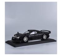 ZHRDWE 1:18 For Mercedes-Benz CLK GTR Black Die-cast Metal Supercar Toy For Adult Collectors Gift For Boys Model Vehicle