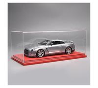 ZHRDWE 1:18 For Nissan GTR Alloy Static Die-cast Car Model Toy Display Viewing And Collection Model Vehicle(Grey-D)