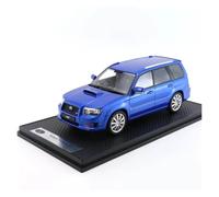 ZHRDWE 1:18 For Subaru STI SG 9 Static Die-Cast Vehicle Art Display Piece Fans Gift Blue Model Vehicle