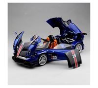 ZHRDWE 1:18 Pagani Huaya Large Size Alloy Vehicle Static Collection Racing Toy Model Car Model Vehicle(Blue)