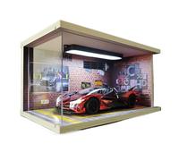 ZHRDWE 1:24 For Apollo IE Super Sports Car Model Toy Garage Display Case Collectible Vehicle Decoration Desktop Model Vehicle(Style 6)