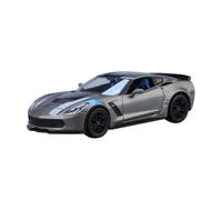 ZHRDWE 1:24 For Chevrolet 2017 Corvette C7 Model Car Race For Playroom Outdoor Fun Scene Decoration Collection Display Model Vehicle