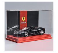 ZHRDWE 1:24 For Ferrari Car Toy Model Hobby Collection Display Gifts For Friends And Relatives Model Vehicle(Black-C)
